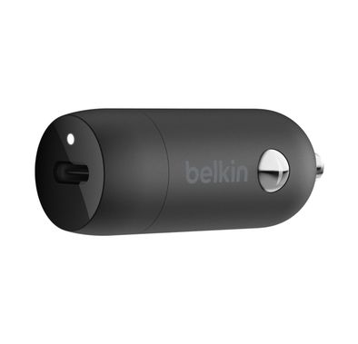 USB-C Car Charger Belkin CCA003BTBK USB-C Fast Car Charger 20W - Black