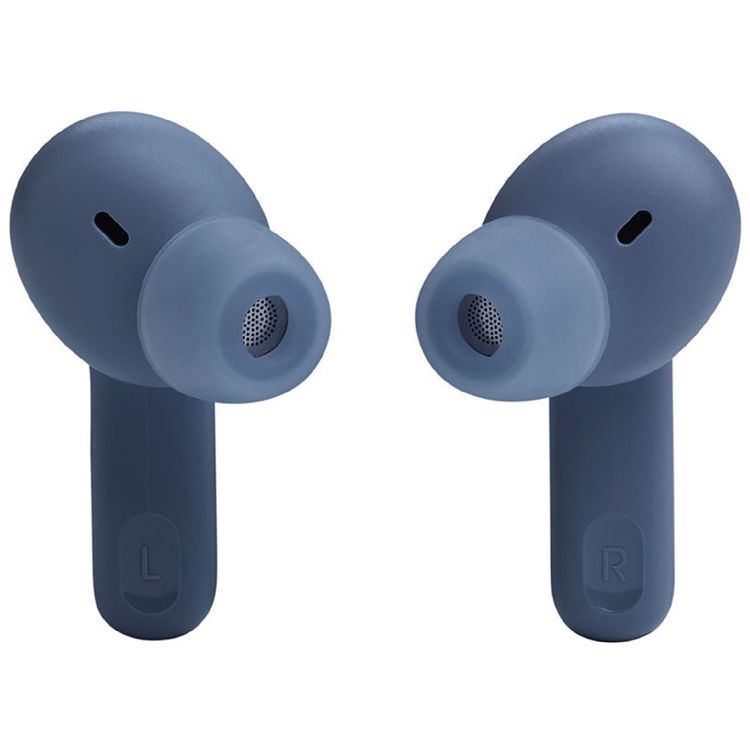 JBL Tune Beam True Wireless Earbuds In-Ear with Mic, Water & Dust Resistant, Bluetooth 5.3, Ambient Aware & Talk Thru, Multi-Point Connection, Active Noise Cancelling, Touch Control, Fast Charge - Blue