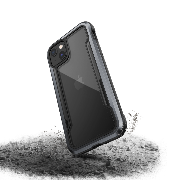 X-Doria Raptic Shield Pro Case with Sleek Design Compatible for iPhone 13 Pro Max (6.7") Durable Aluminum Frame, Easy Access to All Ports, 10ft Drop Tested, Shock Absorbing Protection Back Cover Suitable with Wireless Charging