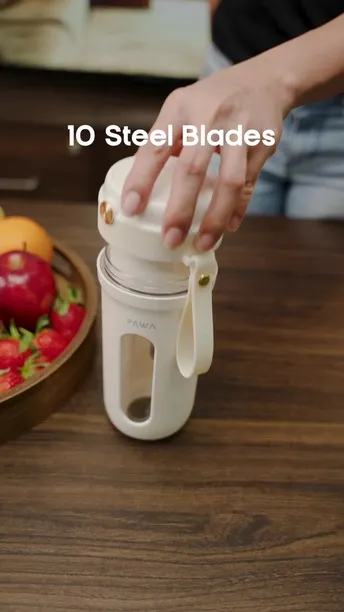 Shop Pawa Jugo Portable Blender 350ml 80W (PW-PJ523-WH)