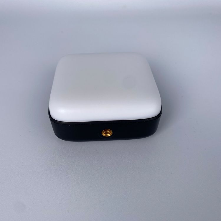 Green Lion Mini Snap Light, ABS Material, 2000mAh Battery Capacity, 100-1250Lm Brightness, 2-8 Hours Working Time, 3 Hours Charging Time, Type-C Charging Port - Black