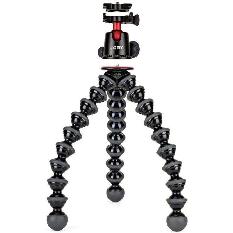 JOBY GorillaPod 5K Kit. Professional Tripod 5K Stand and Ballhead 5K for DSLR Cameras or Mirrorless Camera with Lens up to 5K - Black/Charcoal