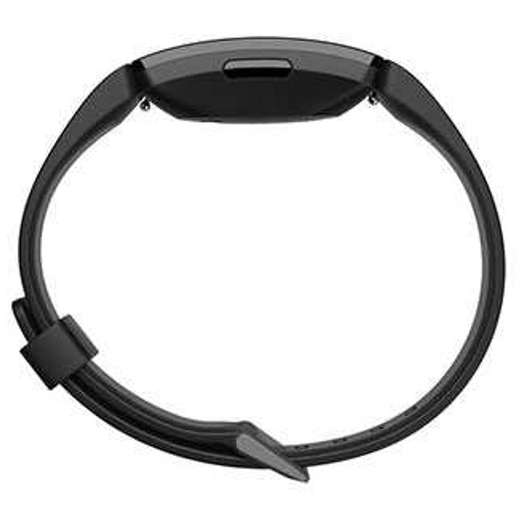 Fitbit Inspire HR Fitness Wristband with 24/7 Heart Rate Tracker, All-Day Activity Tracking, Easy & Intuitive, Ongoing Motivation, Sleep Tracking, Swim Proof, Menstrual Health Tracking, Up to 5-Day Battery Life - Black/Black
