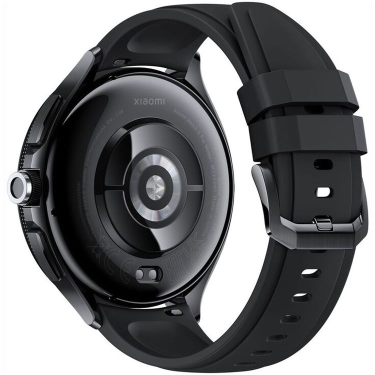 Xiaomi Watch 2 Pro Smartwatch, 1.43" AMOLED Display, 65h Working Time, Bluetooth 5.2, Wi-Fi, GPS, 5ATM Water Resistant, Optical Heart Rate & Electronic Compass Sensor, Magnetic Charging - Black