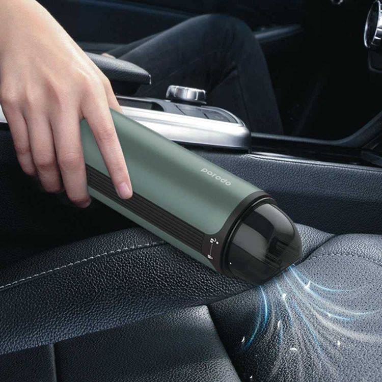 Porodo Portable Vacuum Cleaner - 6000mAh - Green