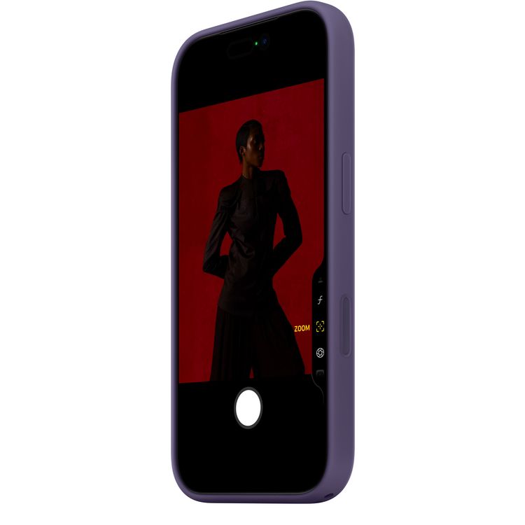 Apple iPhone 17 Pro Max Silicone Case with MagSafe, Anti-Scratch, Drop Protection, Soft Microfiber Lining, Built-in Powerful Magnets - Purple Fog