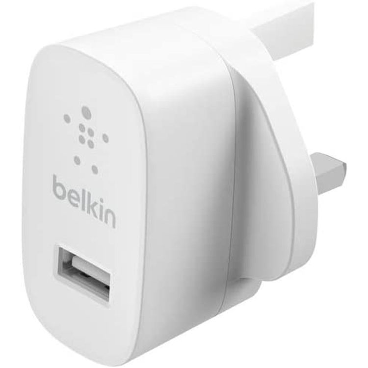 Charger Adapter Belkin WCA002myWH Boost Charge USB-A Wall Charger 12W - White