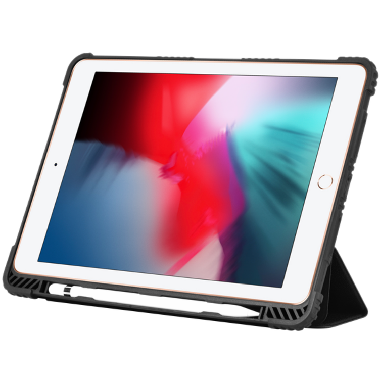Devia Leather Case With Pencil Slot for iPad Air4 10.9" (2020) - Black