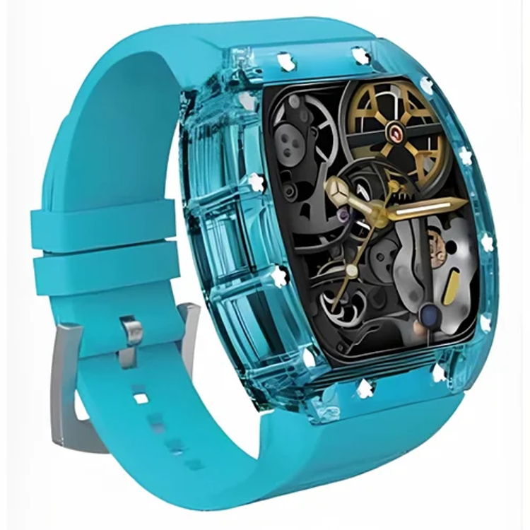 Green Lion Carlos Santos Smart Watch - Sky Blue