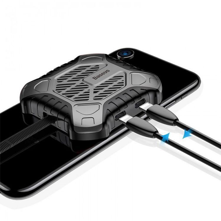 Baseus X-Men Audio Radiator Adapter - Black