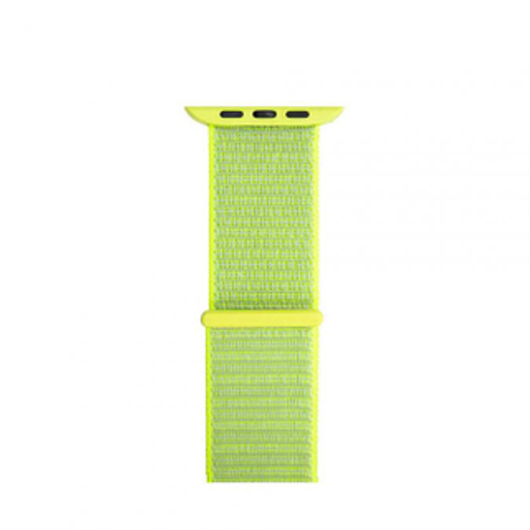 Porodo Nylon Watch Band Compatible For Apple Watch 44mm/42 - Green