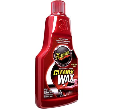 Meguiar's Cleaner Wax - Liquid Car Wax, Cleans, Polishes and Protects Your Vehicle, 473ml