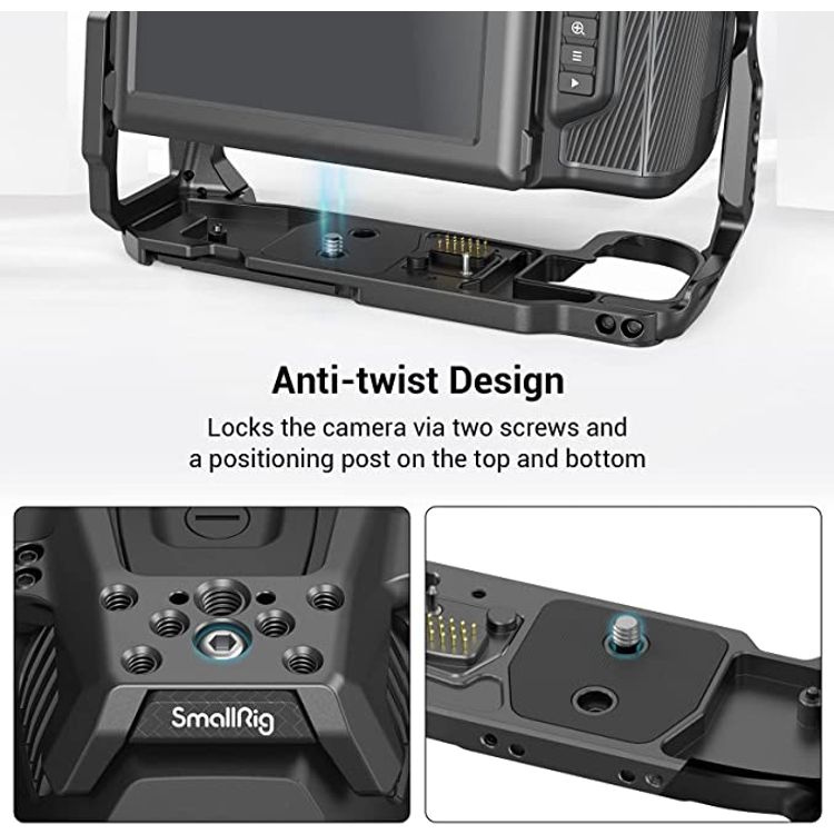 SmallRig Full Camera Cage for BMPCC 6K Pro（Advanced Version）3517
