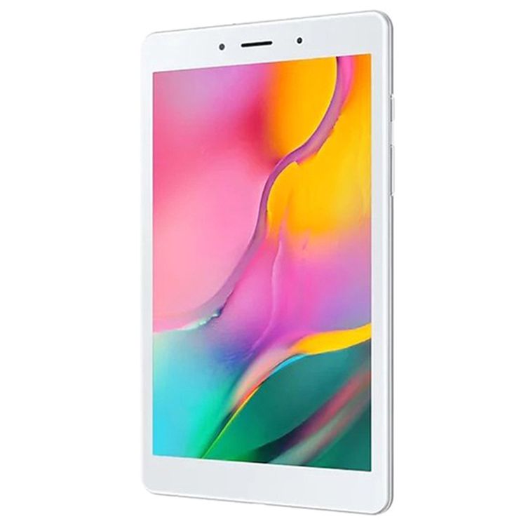 Samsung Galaxy Tab A 8.0 inch Display (2019) T295 2GB RAM / 32GB ROM, 5100 mAh Long-Lasting Battery, Dual speaker, Quad Core (2.0GHz) Processor, Slim & Sleek Compact Metal Design Tablet ( Wi-Fi + LTE ) - Silver