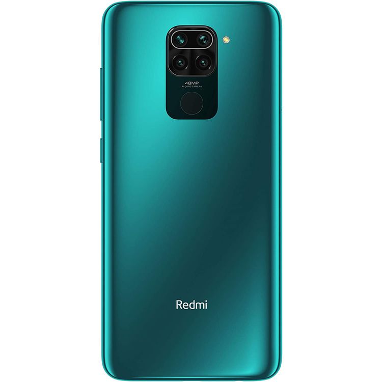 Xiaomi Redmi Note 9 4G LTE Smartphone Dual Sim 6.53" inch Display 4GB RAM / 64GB ROM Storage, 13MP Front & 48MP Rear Camera, MediaTek Helio G85 Chipset, 5020 mAh All Day Battery Android Mobile Phone - Forest Green