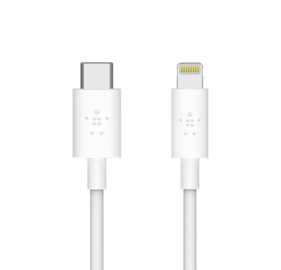 Lightning to USB-C Cable Belkin F8J239BT04-WHT Lightning to USB-C Cable - White