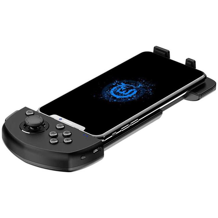 GameSir G6 Mobile Gaming Touchroller, Bluetooth 5.0 Wireless Connection, Analogue Controller+Touch Screen Control, upto 80hours Running Time, High Sensitivity, Low Latency - Black