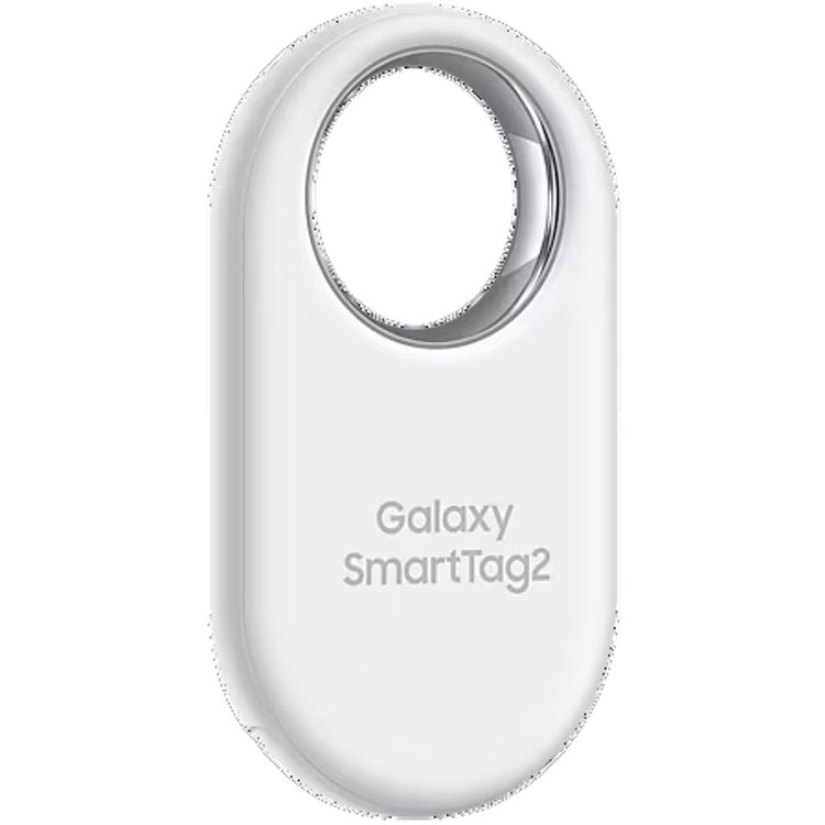 مجموعة من 4 قطع من أجهزة Samsung Smart Tag 2، مقاومة للغبار والماء IP67، عمر بطارية يصل إلى 500 يوم - أسود/أبيض