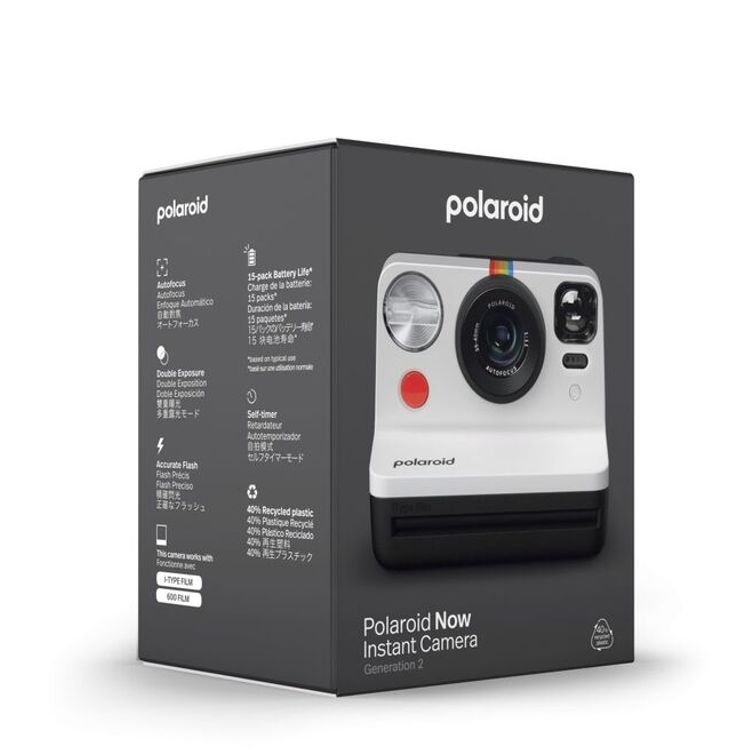 Polaroid Now Generation 2 i-Type Instant Camera | Black/White