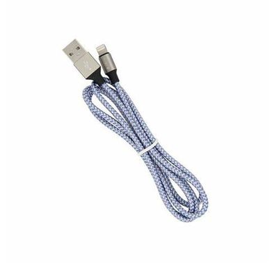 Devia 300639-BL Bubble Fish Series Cable For Lightning (5V 2.4A,1M), fast charging, Synchronization and charging of all your Lightning devices - Blue