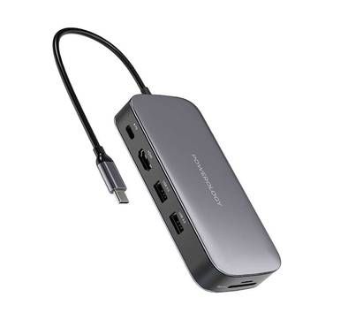 Powerology 512GB USB-C Hub & SSD Drive All in One Storage...