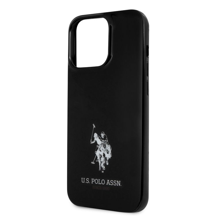 CG MOBILE U.S. Polo Assn. Full TPU Mini Horses Logo USPA Compatible for iPhone 13 Pro (6.1") Drop Resistant, Easy Access to All Ports, Anti-Scratch