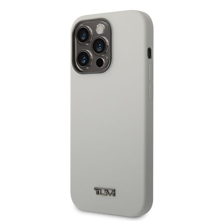 Tumi HC MagSafe Liquid Silicone Case For iPhone 14 Pro Max - Grey