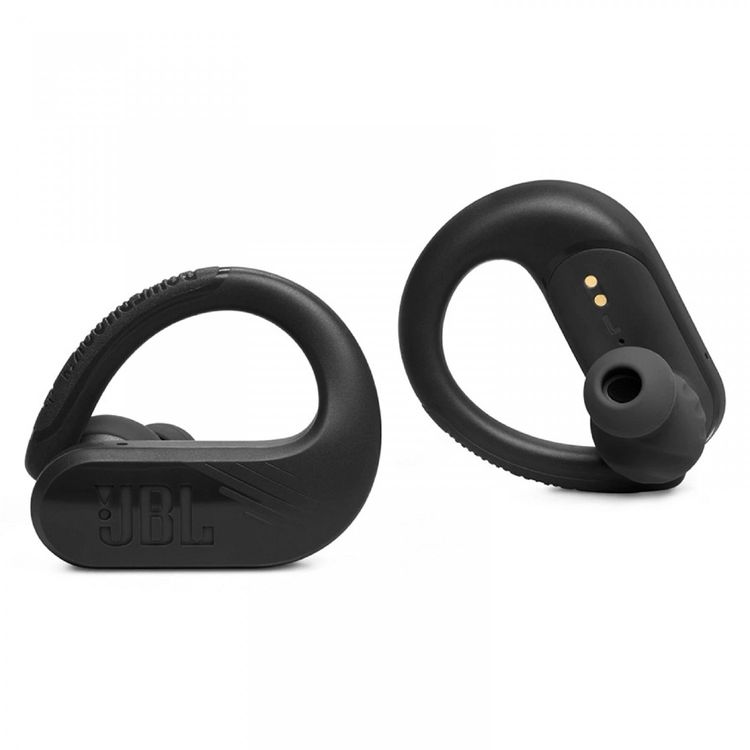 JBL Endurance Peak 3 TWS In-Ear Headphones, 5.5 Hours Talking Time, 50 Hours Play Time, Ambient Aware & Talk Thru, JBL Pure Bass Sound, Hands Free Calls, Touch Control, Water Proof - Black
