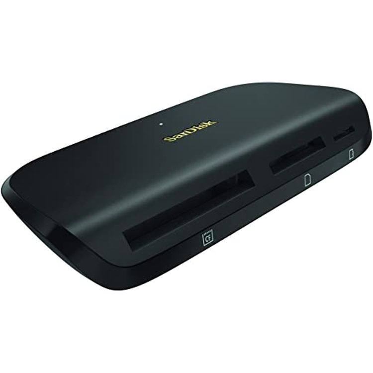 SanDisk ImageMate PRO USB C Reader/Writer SDDR A631 GNGNN, Black, SDDR A631 GNGNN, Black
