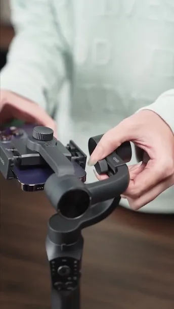 Shop Porodo 3-Axis anti shake Gimbal P10 PRO (PD-3AXGMP-GGY)