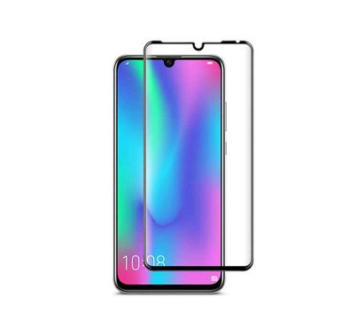 Devia Real Series 3D Full Screen Explosion-proof Tempered Glass with Sensitive Touch Compatible for Huawei P30 - 9H Anti-Scratch Screen Protector with Alignment Frame - Black