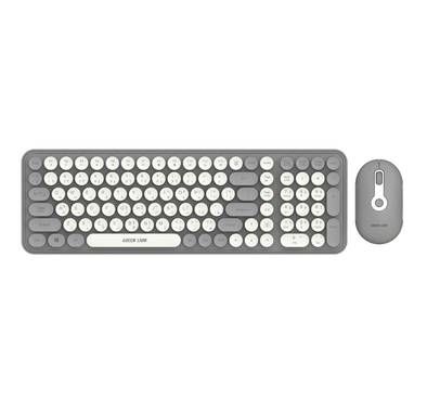Green Lion GKM-300 Wireless Keyboard & Mouse with Built-i...