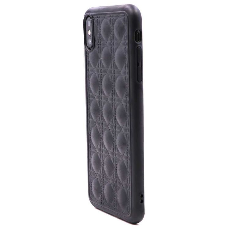 جراب خلفي حامي للجهاز من ماركة توتو لهاتف آيفون 6.5 - أسود