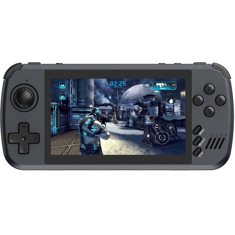 Porodo Gaming Multimedia & Gaming Console 4.5" 128MB RAM + 64GB 3000mAh, 5000+ Installed Games, 64GB Expanded Memory - Black