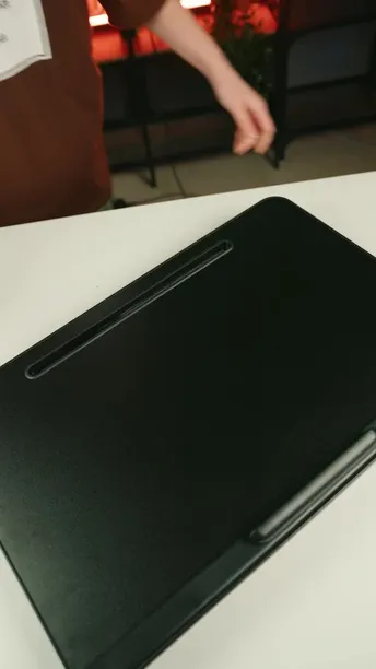 Multi Functional Bed Table All-in-One Bedside Desk: iPad Groove, Storage & Reading Stand.