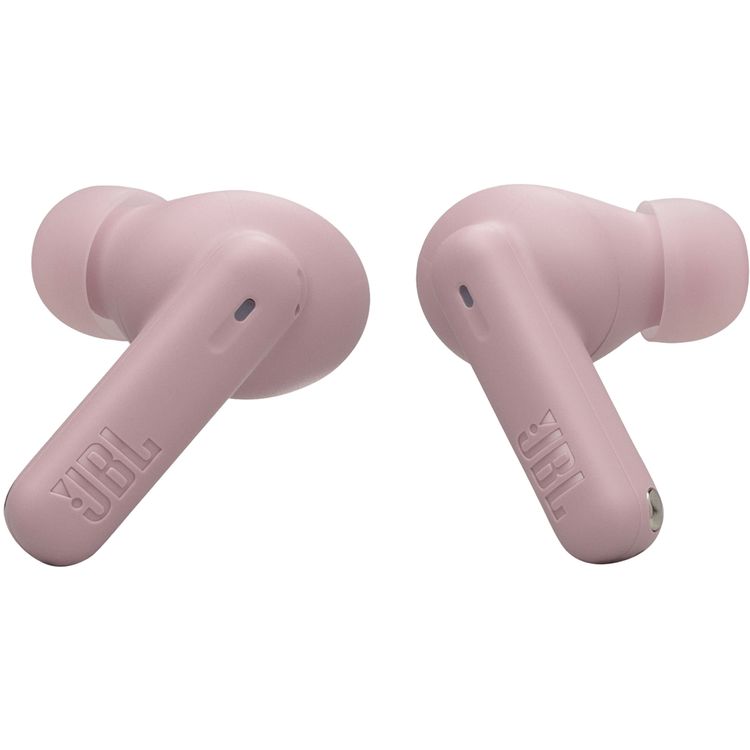 JBL Wave Beam2 True Wireless Earbuds with ANC & Smart Ambient, Water & Dust Resistant, Seamless Bluetooth Pairing, Speed Charging, 40 Hours Battery Life, 4 Microphones, JBL Pure Bass Sound - Pink