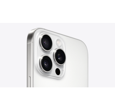 واقي عدسة Liberty Guard iPhone15 Pro Max /15Pro مع مجموعة التثبيت وتقنية الطلاء المضاد للانعكاس - تيتانيوم أبيض