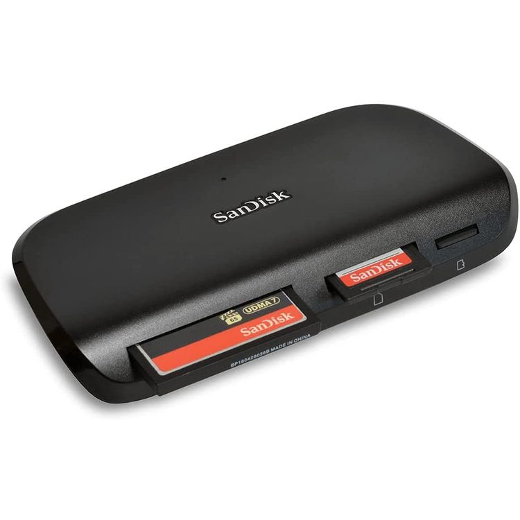 SanDisk ImageMate Pro USB 3.0 Multi-Card Reader/Writer, Up to 500MB/s Read Speed