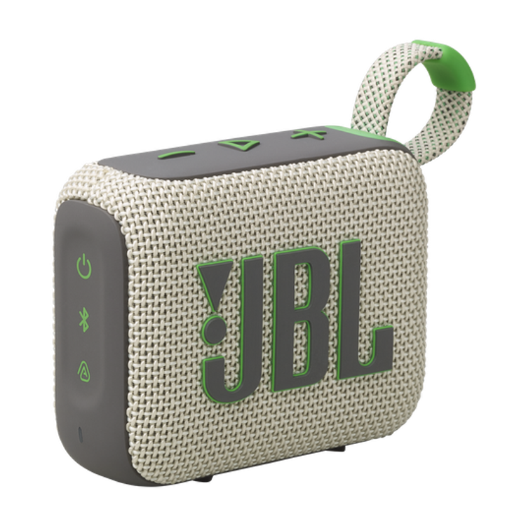JBL Go4 Portable Wireless Speaker, 7 Hours Music Play Time, Water Proof & Dust Proof, Bluetooth Version 5.3, Rechargeable Battery, Vibrant Color Options, JBL Pro Sound - Sand