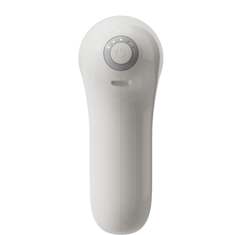 Porodo Lifestyle Cordless Mini Massager with 4 Interchangeable Heads, 5 Speed Levels, 4 Hours Working Time, Adjustable Massage Intensity, Fast Charge, 30W Rated Power, 1300mAh Battery, Safety Auto Shut-Off - Beige