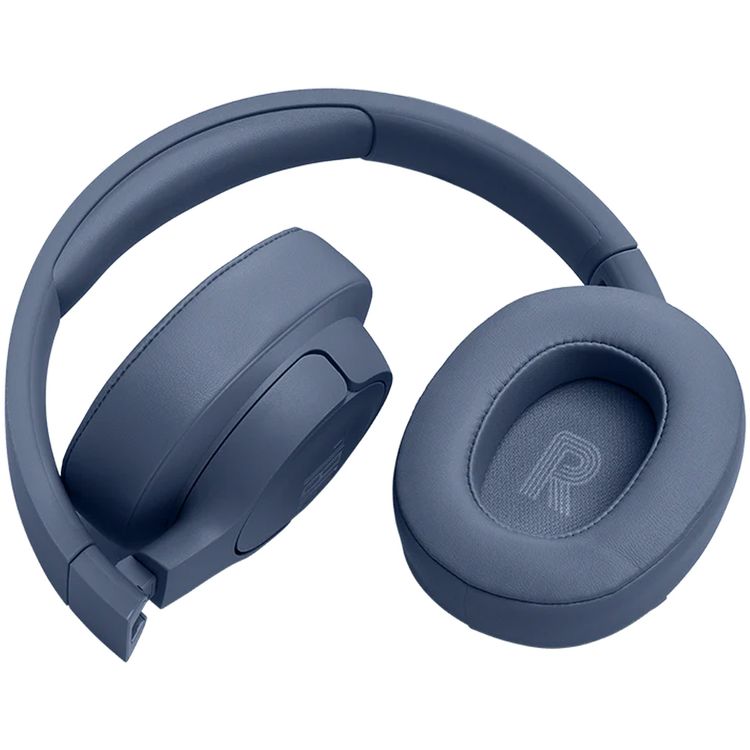 JBL Live 770NC Wireless Over-Ear Noise Cancelling Headphones, 65h Battery Life, 3h Charging Time, Bluetooth 5.3, Comfort-Fit Fabric Headband, True ANC, Personi-Fi 2.0 - Blue