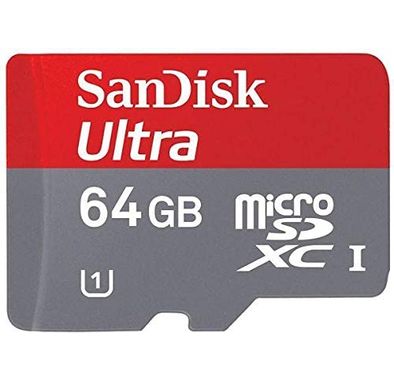 Sandisk SDSDQUA-064G-U46A 64 GB Memory Card For Mobile Phones - Micro SD Cards