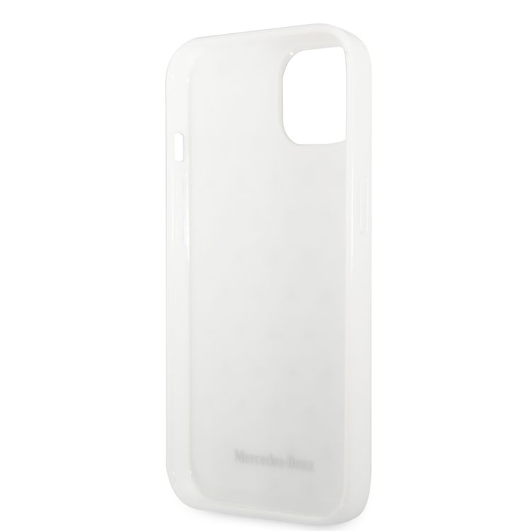 CG MOBILE Mercedes Benz PC/TPU Case with Electroplated Stars Pattern Compatible for iPhone 13 (6.1") Anti-Scratch, Easy Access to All Ports, Drop Protection