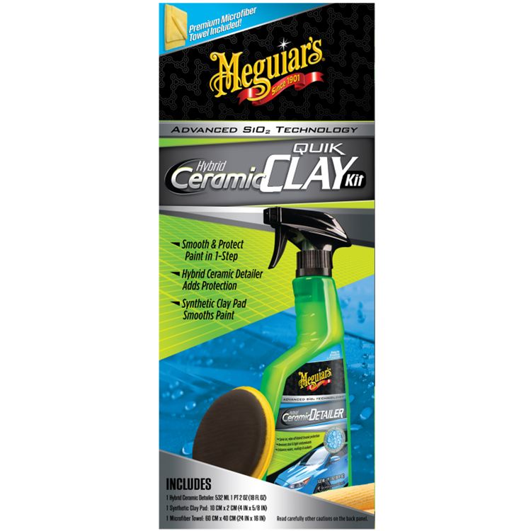 Meguiar’s Hybrid Ceramic Quik Clay Kit, 200g