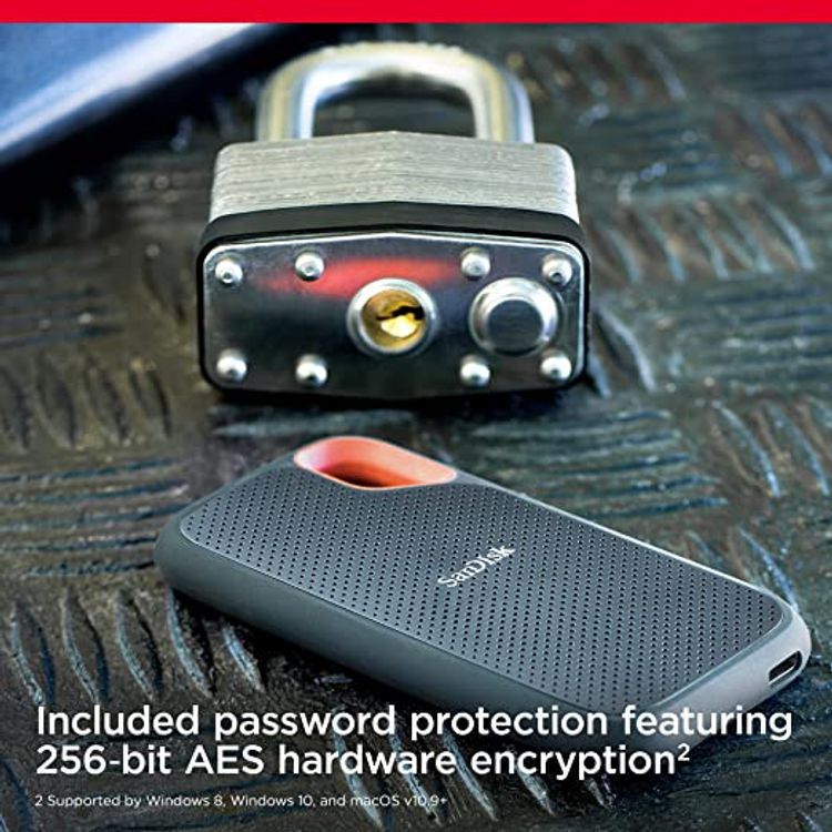 SanDisk Portable 500GB SSD  - Up to 1050MB/s