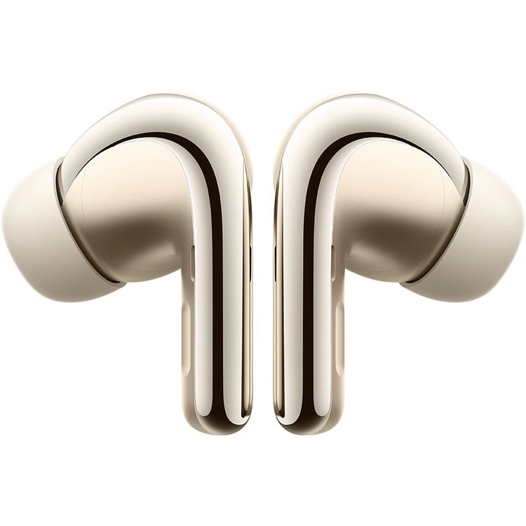 Xiaomi Bluetooth Buds 4 Pro Earbuds, Crystal-Clear Calls, 10 m Bluetooth Range, 6 Hours Battery Life, Ultra Noise Reduction for Clear Calls, Built-in Immersive Sound - Star Gold
