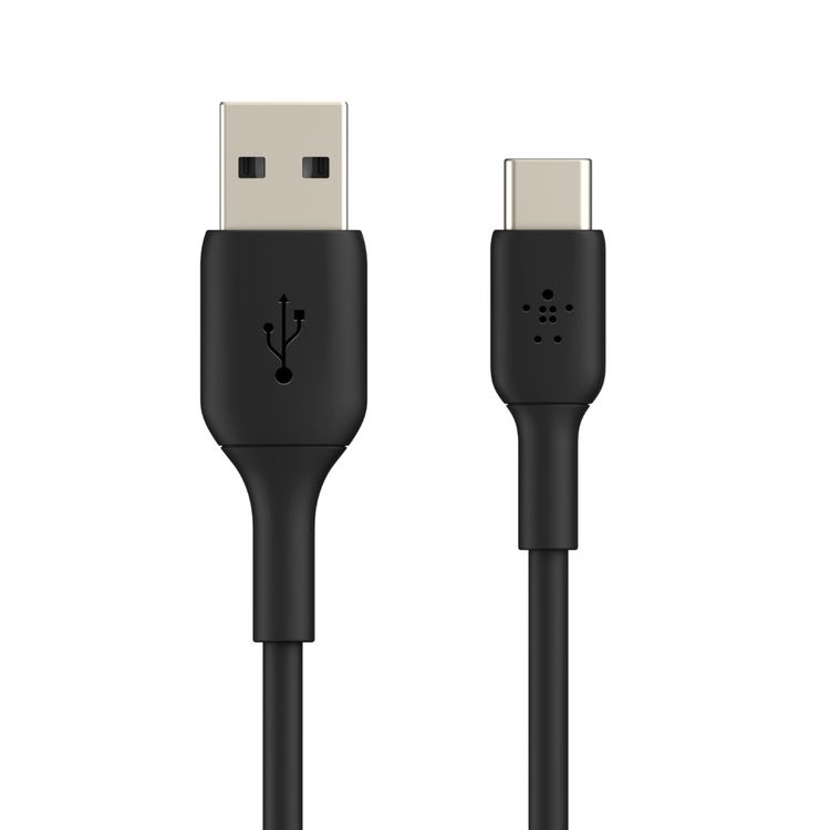 USB-A to USB-C Cable Belkin CAB008bt3MBK USB-A to USB-C Cable Silicone- Black