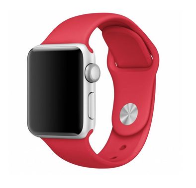 Devia Deluxe Series Sport Band for Apple Watch 4 44mm - Red