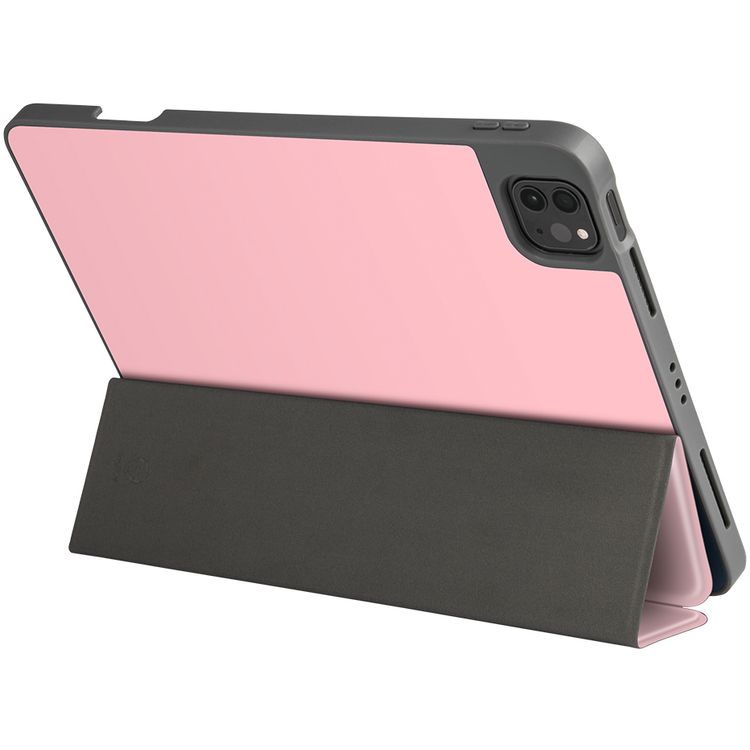 The Green Lion Premium Leather Case Compatible for Apple iPad Air 10.9" 2020 & iPad 11"  2020 | Trifold Stand Lightweight Design | Anti-Scratch | Shock-Absorption iPad Cover - Pink