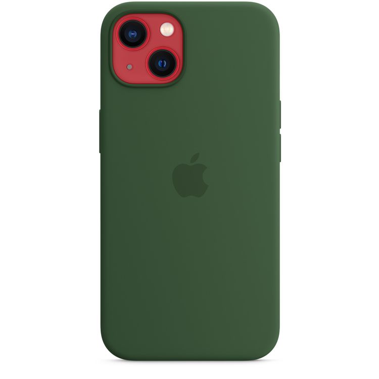 Apple Silicone Case with MagSafe Compatible for iPhone 13 (6.1") – Clover